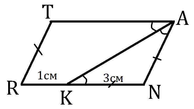 Биссектриса угла параллелограмма делит противоположную сторону. Накрест лежащие углы в параллелограмме. Секущая в параллелограмме. Биссектриса параллелограмма делит противоположную сторону. Накрест лежащие углы в параллелограмме равны.