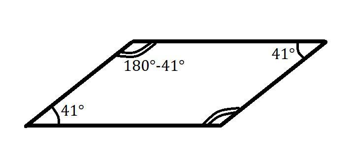 Углы параллелограмма равны 180. Вычисли остальные углы параллелограмма если угол c равен. Один из углов параллелограмма равен 41 Найдите больший угол этого. Вычисли остальные углы параллелограмма, если угол c равен 41°.. Вычисли остальные углы параллелограмма если угол c равен 36.