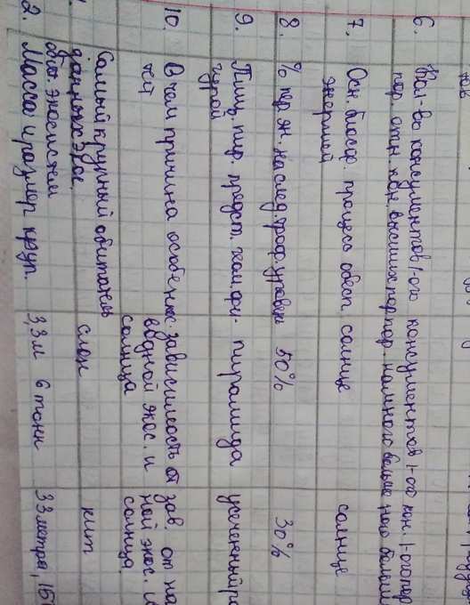 Сравнение наземных и водных экосистем Изучив материал $54 и рис. 106 ...