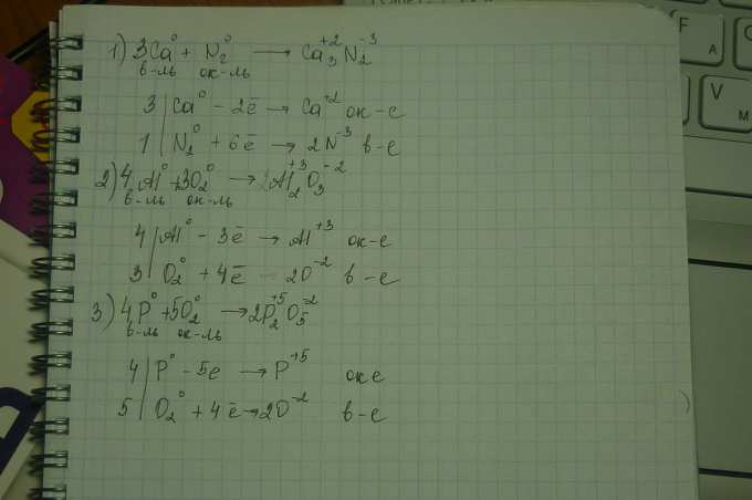 Расставьте коэффициенты в схемах реакций методом электронного баланса ...