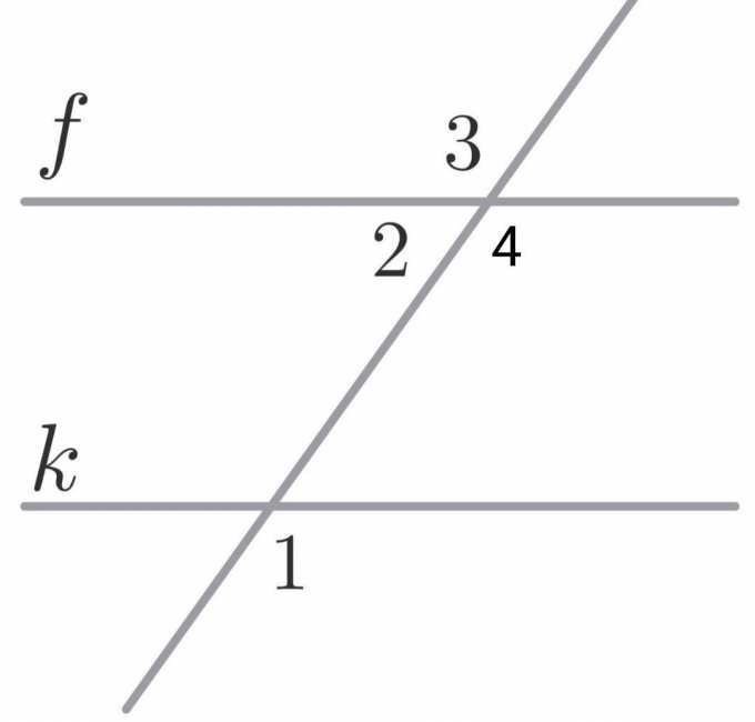 Прямые f и k параллельны найдите 3 если 1 102 см рисунок