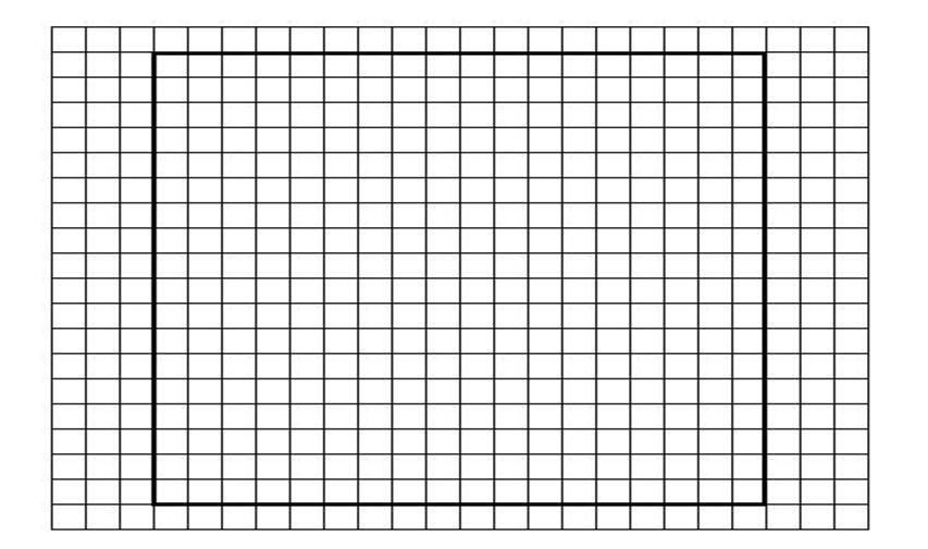 На рисунке дано поле расчерченное на квадраты