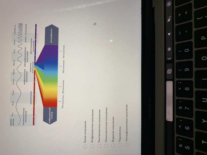 На рисунке приведена шкала электромагнитных волн. Определите, к какому ...