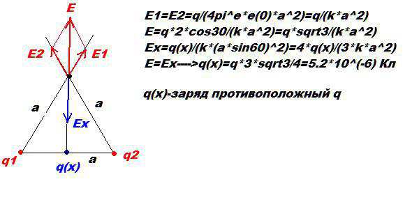 ДАМ 48 БАЛЛОВ ЗА РЕШЕНИЕ! В двух вершинах равностороннего треугольника ...