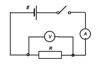 Электрическая цепь с амперметром рисунок. Электрическая цепь 1 класс окружающий мир рисунок. Электрическая цепь состоит из источника постоянного напряжения v0. Как нарисовать амперметр в схеме. Начертить схему подтягивающего резистора.