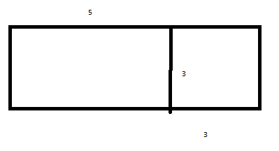 Сумма трех сторон прямоугольника