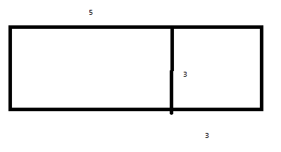 Квадрат со стороной 3 см