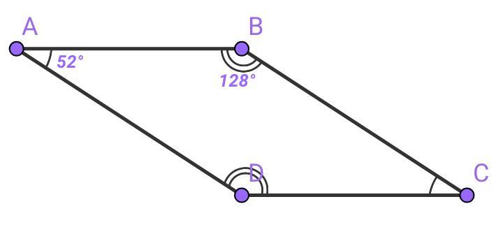 Углы прилежащие к одной стороне параллелограмма. Параллелограмм углы 90 градусов и 52,63. Сумма углов прилежащих к одной стороне равна 180. Параллелограмм сил автокрана схема. Углы параллелограмма если 1 из его углов равен 52 градуса.