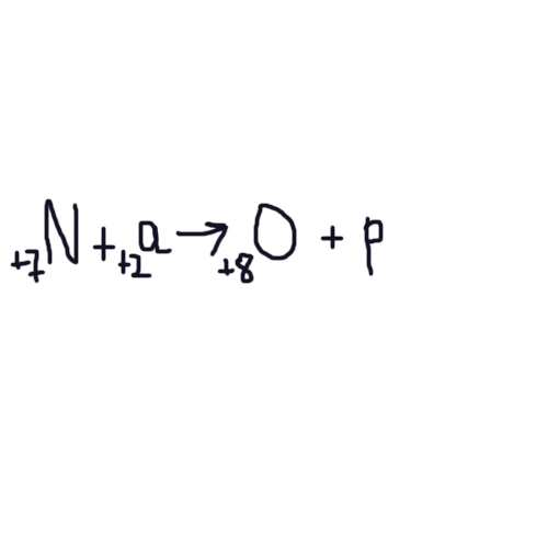 Помогите, плз. a-частица столкнулась с ядром атома N. В результате ...